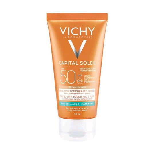 Vichy Capital Soleil BB Anti Brillance Mattifying Tinted Sunscreen Fluied SPF 50+ - 50ml