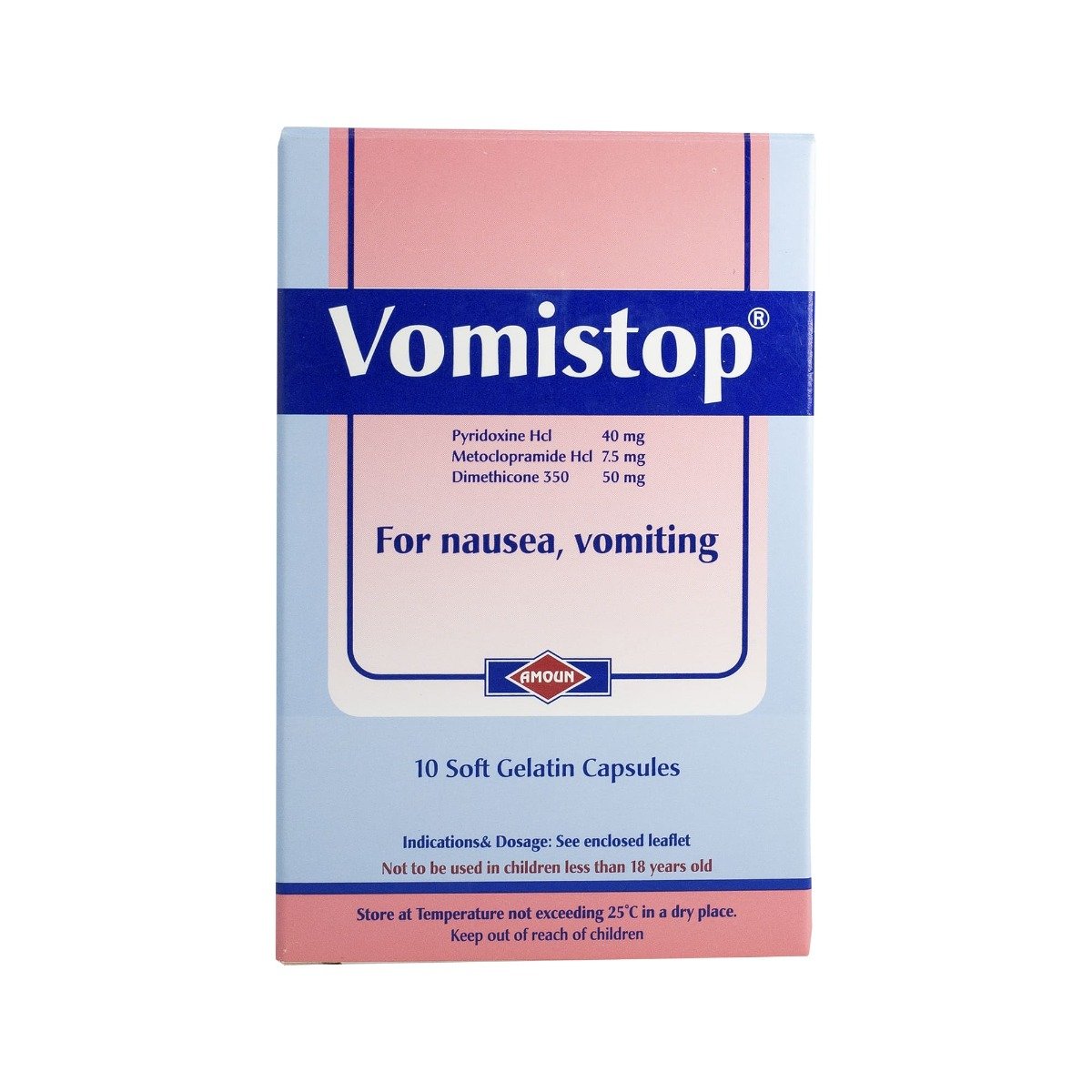 Vomistop - 10 Capsules