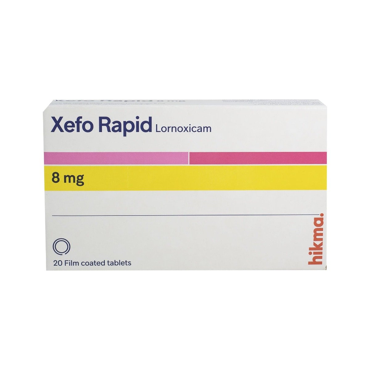 Xefo Rapid 8 mg - 20 Tablets