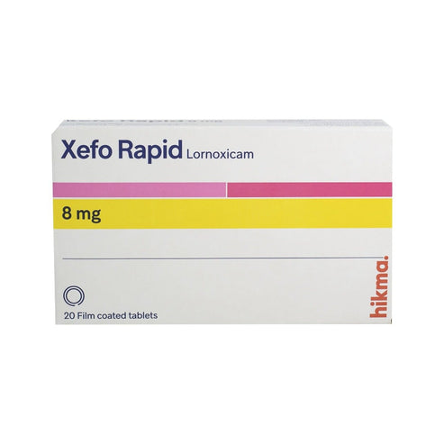 Xefo Rapid 8 mg - 20 Tablets – Re3aya Pharmacy