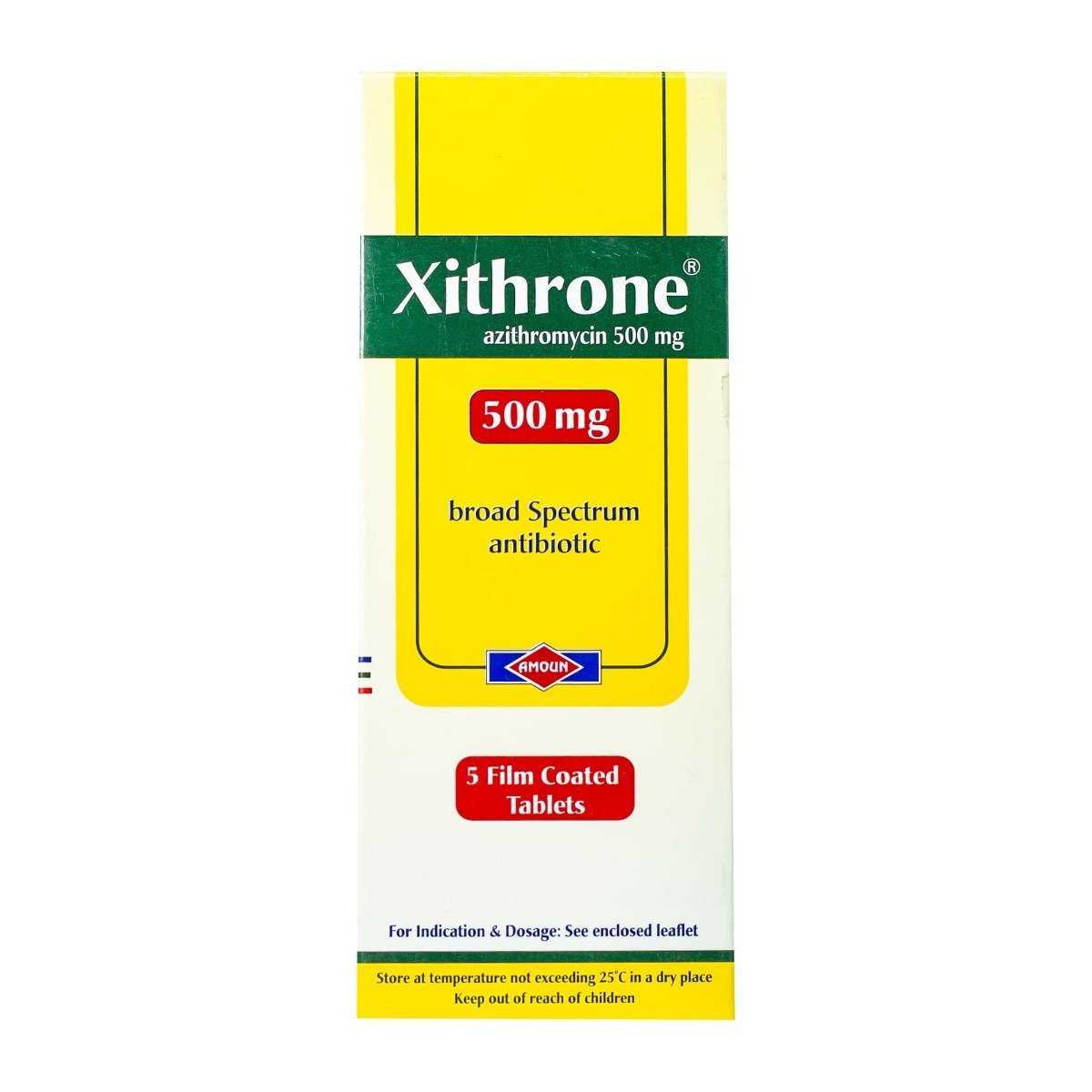 Xithrone 500 mg - 5 Tablets