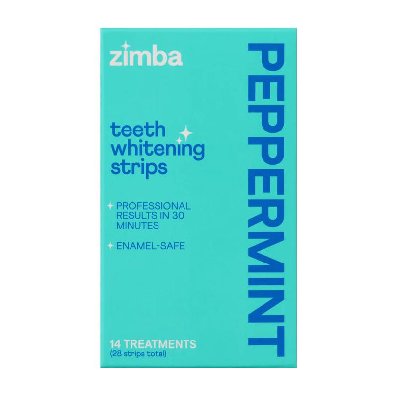 Zimba Teeth Whitening Strips 28 Strips – Peppermint