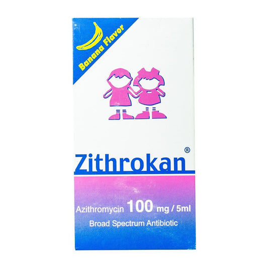 Zithrokan 100 mg-5 ml Suspension - 15 ml