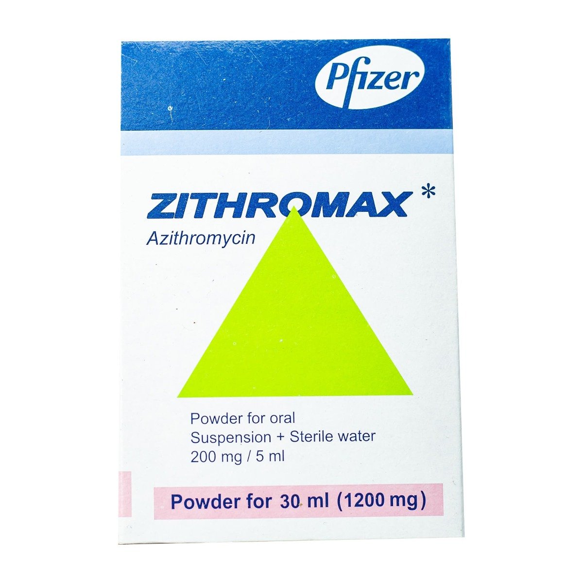 Zithromax (1200 mg) 200 mg-5 ml - 30 ml