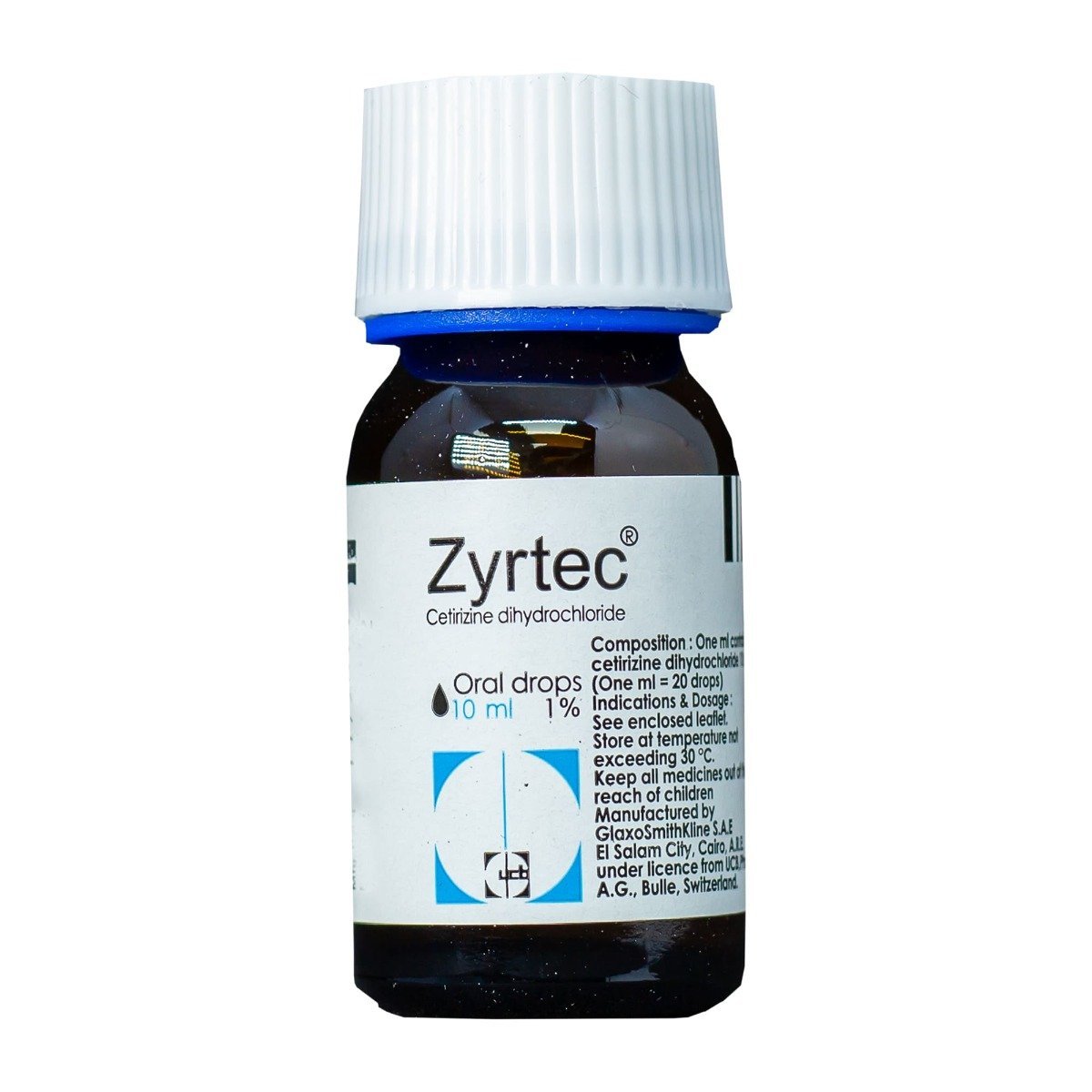 Zyrtec 1% Oral Drops - 10 ml